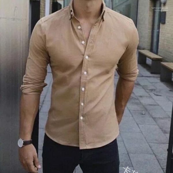 shirt mens spring desinger solid color shirt casual long sleeve lapel neck slim fit fashion homme, White;black
shirt mens spring desinger solid color shirt casual long sleeve lapel neck slim fit fashion homme, White;black