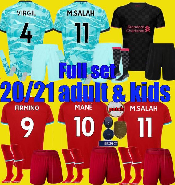 men kids 2020 2021 lvp lverpool salah firmino mohamed soccer jersey set 20 21 virgil mane keita milner football shirts boys kit uniforms, Black;yellow
men kids 2020 2021 lvp lverpool salah firmino mohamed soccer jersey set 20 21 virgil mane keita milner football shirts boys kit uniforms, Black;yellow