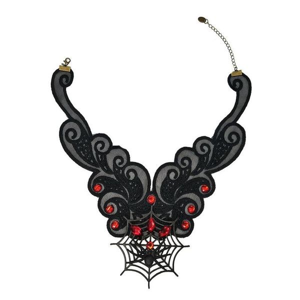 1pcs women necklace halloween spider lace necklace woman collar jewelry accessories girls halloween jewelry, Golden;silver
1pcs women necklace halloween spider lace necklace woman collar jewelry accessories girls halloween jewelry, Golden;silver