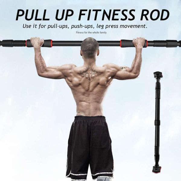 440lb doorway pull up bar adjustable exercise sport fitness training home gym