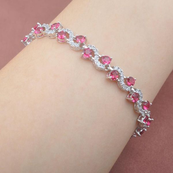 wedding jewellery rose red crystal bracelet for women cubic zirconia silver color jewelry bangle 7-8 inch 2020 new os0219, Black
wedding jewellery rose red crystal bracelet for women cubic zirconia silver color jewelry bangle 7-8 inch 2020 new os0219, Black