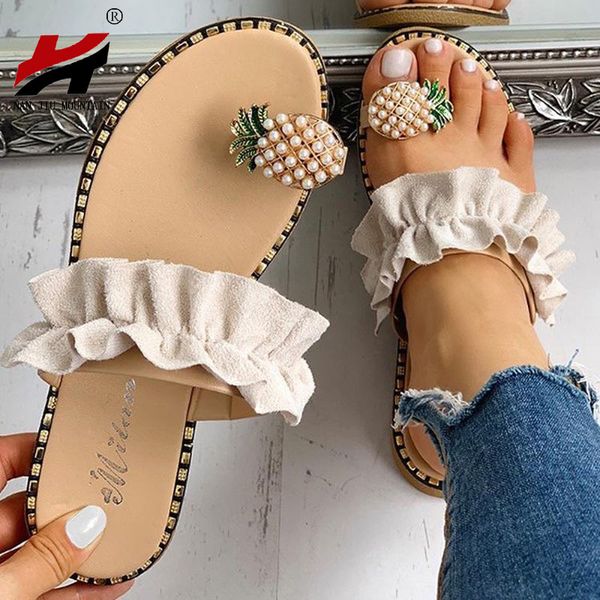 nan jiu mountain 2020 women summer slippers outdoor shoes handmade flat sandals open toe pineapple fairy style plus size 35-43, Black
nan jiu mountain 2020 women summer slippers outdoor shoes handmade flat sandals open toe pineapple fairy style plus size 35-43, Black