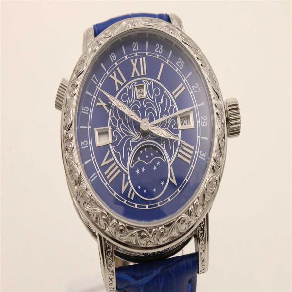 2020 new new blue and blue dezel blue belt mens stainless pointer watch men's sports wrist sapphire men watch brand sky moon, Slivery;brown
2020 new new blue and blue dezel blue belt mens stainless pointer watch men's sports wrist sapphire men watch brand sky moon, Slivery;brown