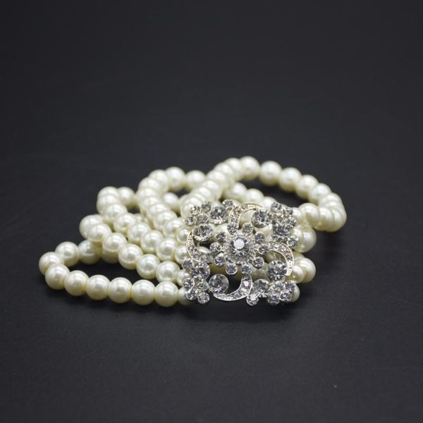 europe and the united states explosion boutique bracelet high - grade crystal glass stretch bracelet pearl jewelry, Black
europe and the united states explosion boutique bracelet high - grade crystal glass stretch bracelet pearl jewelry, Black