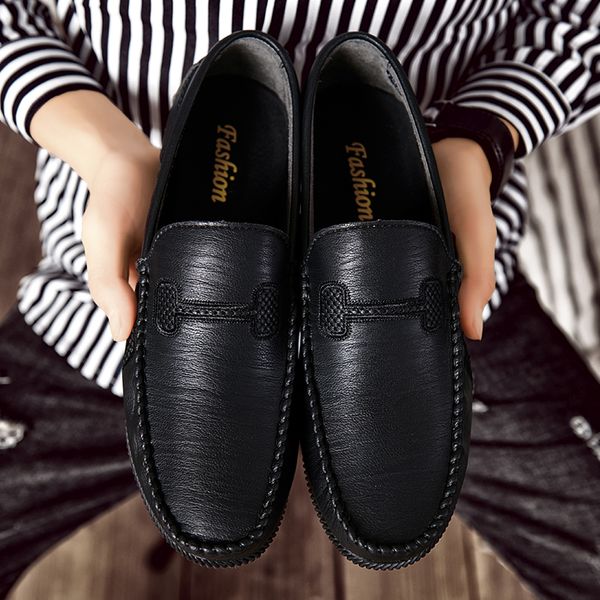 2020 new loafers fashion mens driving shoes brand boat footwear moccasins men shoes male outdoor comfy slip-on man casual, Black
2020 new loafers fashion mens driving shoes brand boat footwear moccasins men shoes male outdoor comfy slip-on man casual, Black