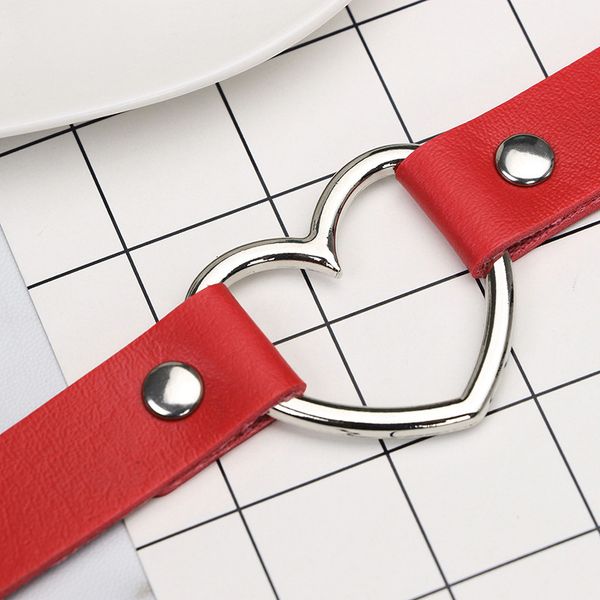 chokers women lady punk goth harajuku grunge pu leather rivet heart collar choker funky torques necklace jewelry und sale, Golden;silver
chokers women lady punk goth harajuku grunge pu leather rivet heart collar choker funky torques necklace jewelry und sale, Golden;silver