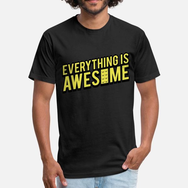 everything is awesome t shirt men designing cotton s-xxxl gents interesting breathable spring autumn standard shirt
everything is awesome t shirt men designing cotton s-xxxl gents interesting breathable spring autumn standard shirt