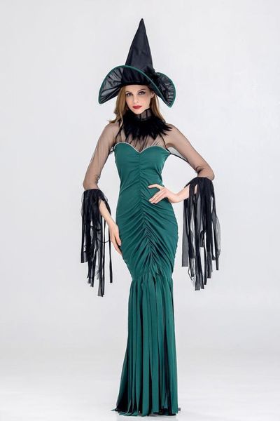 slim womens party dresses with hat cosplay tassel club clothing halloween witch designer womens dresses folds, Black;red
slim womens party dresses with hat cosplay tassel club clothing halloween witch designer womens dresses folds, Black;red