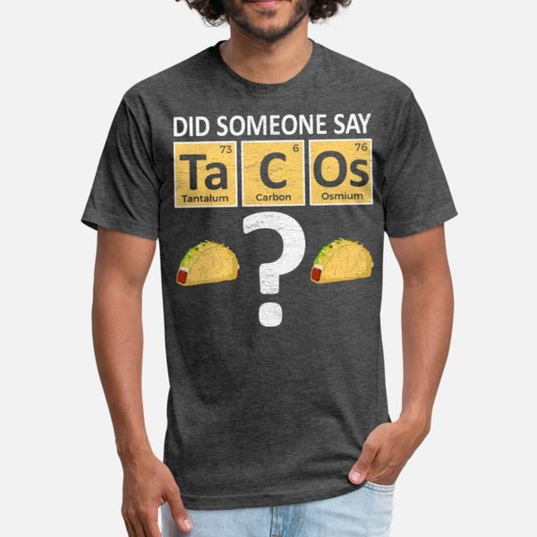 tacos periodic table taco lover gift t shirt men knitted 100% cotton s-3xl homme graphic humor summer slim shirt
tacos periodic table taco lover gift t shirt men knitted 100% cotton s-3xl homme graphic humor summer slim shirt