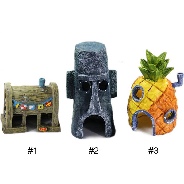 3 styles pineapple cartoon fish tank house home with escape hole aquarium ornament decorations aquariums fish tank decorations landscaping
3 styles pineapple cartoon fish tank house home with escape hole aquarium ornament decorations aquariums fish tank decorations landscaping