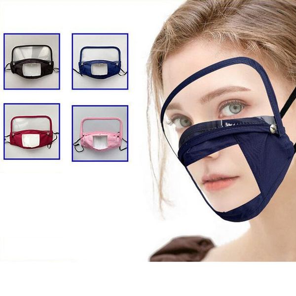cotton dustproof mouth face mask with clear window visible eye shield windproof washable and reusable mask for adults and kids dhl
cotton dustproof mouth face mask with clear window visible eye shield windproof washable and reusable mask for adults and kids dhl