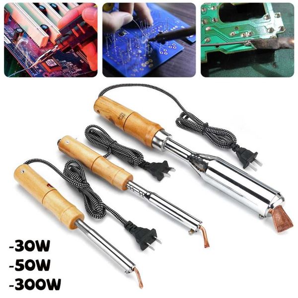 heavy duty external heat electric soldering iron 30w/50w/300w high power soldering iron chisel tip wood handle
heavy duty external heat electric soldering iron 30w/50w/300w high power soldering iron chisel tip wood handle