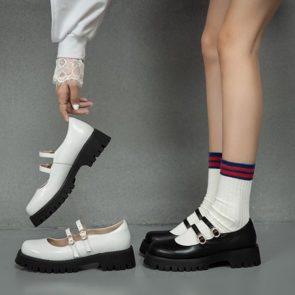 mary jane shoes women japanese style round-headed small soft-soled college doll single shoes european fashion simple women, Black
mary jane shoes women japanese style round-headed small soft-soled college doll single shoes european fashion simple women, Black