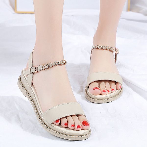 genuine leather sandals women summer shoes ankle strap peep toe ladies sandal casual shoes woman sandalias zapatos de mujer, Black
genuine leather sandals women summer shoes ankle strap peep toe ladies sandal casual shoes woman sandalias zapatos de mujer, Black