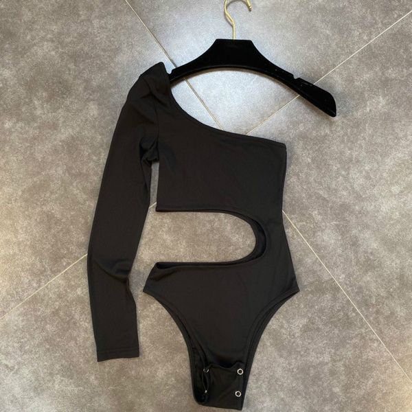 deat 2020 autumn new arrivals one shoulder long songle sleeve waist hollow out bodysuits women 324, Black;white
deat 2020 autumn new arrivals one shoulder long songle sleeve waist hollow out bodysuits women 324, Black;white