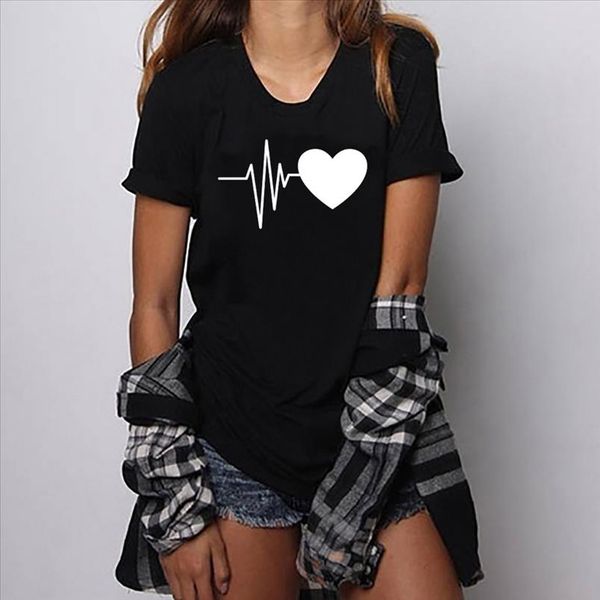 женская одежда женская обувь сыпучие коротким рукавом сердце печати casual o шеи топ женская блузка drop доставка, White
женская одежда женская обувь сыпучие коротким рукавом сердце печати casual o шеи топ женская блузка drop доставка, White