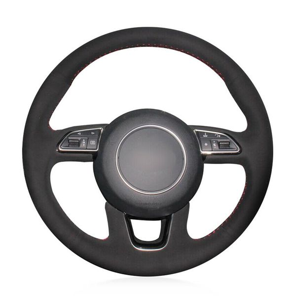 hand-stitched diy black suede fluff car steering wheel cover for audi q3 q5 2013-2015 car accessories
hand-stitched diy black suede fluff car steering wheel cover for audi q3 q5 2013-2015 car accessories
