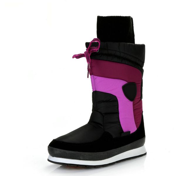 waterproof membrane women boots winter snow boots size 33 to big size 38 warm winter boots fashion female warm high shoes, Black
waterproof membrane women boots winter snow boots size 33 to big size 38 warm winter boots fashion female warm high shoes, Black