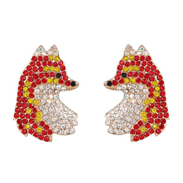 stud lovely cute rhinestone earring creative novelty fashion crystal animal for women gift party jewelry, Golden;silver
stud lovely cute rhinestone earring creative novelty fashion crystal animal for women gift party jewelry, Golden;silver