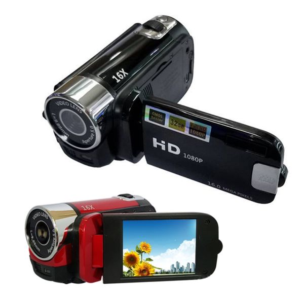 

camcorders us/eu/uk/au plug 1080p vlog camera 16 million pixel dv camcorder 16x digital zoom video built-in microphone