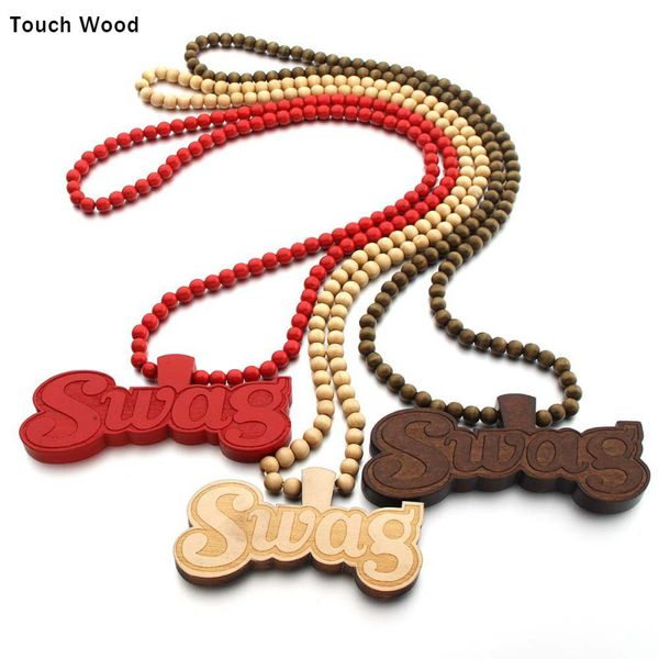wood bead swag necklace / hip-hop jewelry / dropshipping accessory, Silver
wood bead swag necklace / hip-hop jewelry / dropshipping accessory, Silver