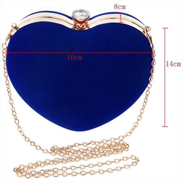evening bags fggs heart shape clutch bag messenger shoulder handbag tote evening bag purse,blue drop shipping
evening bags fggs heart shape clutch bag messenger shoulder handbag tote evening bag purse,blue drop shipping