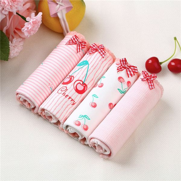 women's panties 3 pieces/set underwear women cotton cute briefs female cherries lingerie comfortable soft, Black;pink
women's panties 3 pieces/set underwear women cotton cute briefs female cherries lingerie comfortable soft, Black;pink