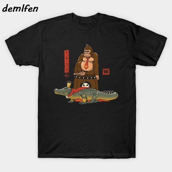 the crocodile and the gorilla t-shirt new men short sleeve o-neck shirt hip hop tees summer harajuku streetwear
the crocodile and the gorilla t-shirt new men short sleeve o-neck shirt hip hop tees summer harajuku streetwear
