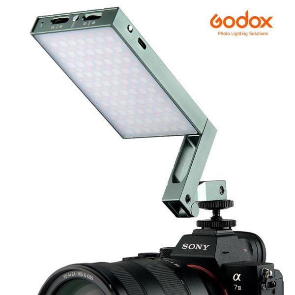 Godox M1 2500k-8500k Full Color Rgb Led Light Pocket Size Type-c Rechargeable Led Video Creative Light Multiple Special Effects