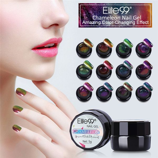 elite99 chameleon series uv gel polish soak off long lasting color coat painting gel nails uv polish varnish lacquer 5ml, Red;pink
elite99 chameleon series uv gel polish soak off long lasting color coat painting gel nails uv polish varnish lacquer 5ml, Red;pink