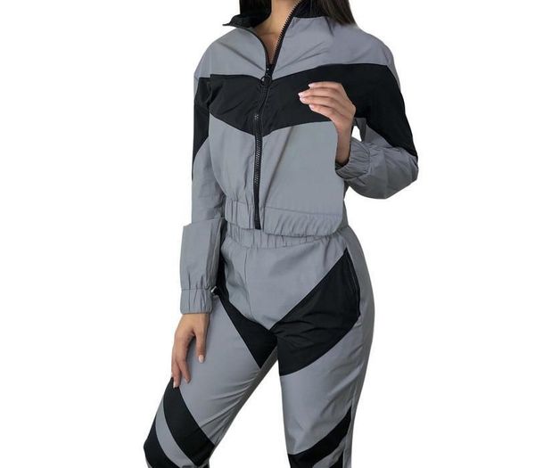summer women two piece outfits womens designer tracksuits zipper geometric printed pants ladies sports sets, Gray
summer women two piece outfits womens designer tracksuits zipper geometric printed pants ladies sports sets, Gray