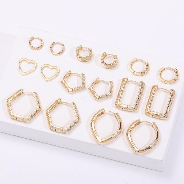 luxury gold hoop earrings for women statement heart geometric cz crystal huggie earrings korean wedding jewelry gift, Golden;silver
luxury gold hoop earrings for women statement heart geometric cz crystal huggie earrings korean wedding jewelry gift, Golden;silver
