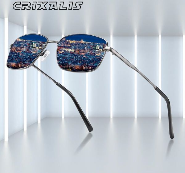 crixalis 2020 rectangle sunglasses men polarized metal frame summer driving uv400 shades female male sun glasses zonnebril02, White;black
crixalis 2020 rectangle sunglasses men polarized metal frame summer driving uv400 shades female male sun glasses zonnebril02, White;black