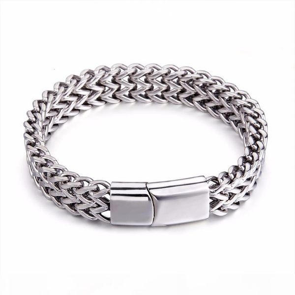 heavy stainless steel bracelets bangle for men punk style charm bracelets double layer chain bracelet steel braid & bangles men jewelry, Golden;silver
heavy stainless steel bracelets bangle for men punk style charm bracelets double layer chain bracelet steel braid & bangles men jewelry, Golden;silver