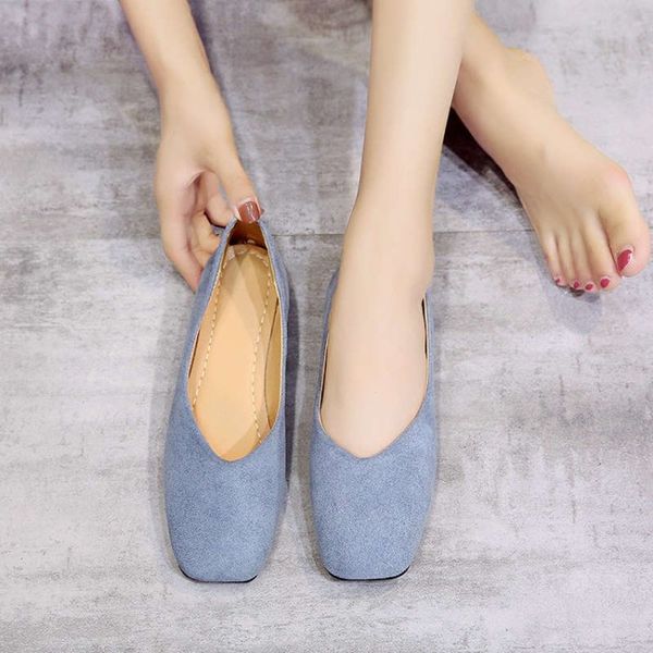 spring/autumn women flock light color square toe loafers soft rubber shoes women leather lined slip-on ladies shoes y18-15, Black
spring/autumn women flock light color square toe loafers soft rubber shoes women leather lined slip-on ladies shoes y18-15, Black