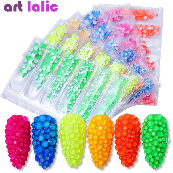 6 сетки fluorescent rhinestone неон декор gems смешанный размер nail art 3d diamond crystal nails diy украшения, Silver;gold
6 сетки fluorescent rhinestone неон декор gems смешанный размер nail art 3d diamond crystal nails diy украшения, Silver;gold