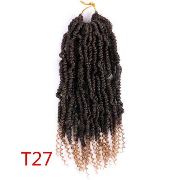 synthetic crochet spring bomb twist hair pre twisted 12 inch bomb twist fluffy synthetic pre looped passion twist crochet braids 60g/pc, Black
synthetic crochet spring bomb twist hair pre twisted 12 inch bomb twist fluffy synthetic pre looped passion twist crochet braids 60g/pc, Black