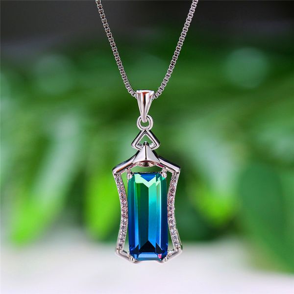 pendant necklaces simple female crystal necklace cool rainbow square chain rose gold silver color wedding for women
pendant necklaces simple female crystal necklace cool rainbow square chain rose gold silver color wedding for women