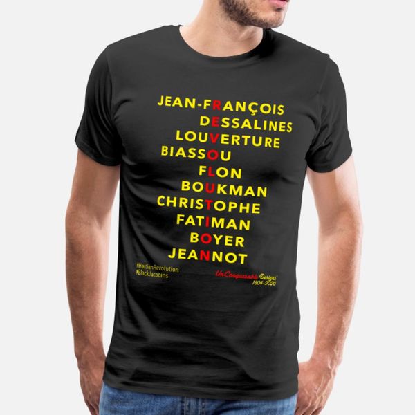 haitian revolutionaries yellow and red t shirt men customized short sleeve round neck interesting authentic summer cool shirt
haitian revolutionaries yellow and red t shirt men customized short sleeve round neck interesting authentic summer cool shirt