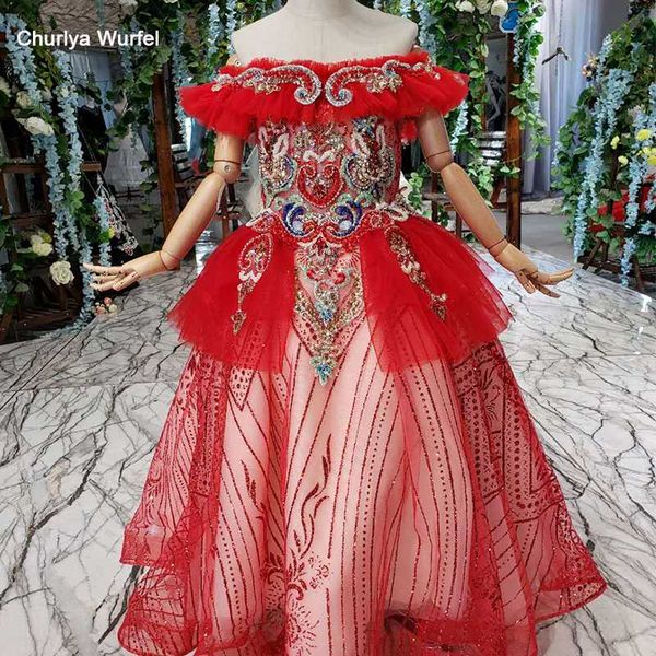 lss515t red vintage off shoulder boat neck beaded festive flower girl dresses vestido flores sukienki komunijne, Red;yellow
lss515t red vintage off shoulder boat neck beaded festive flower girl dresses vestido flores sukienki komunijne, Red;yellow