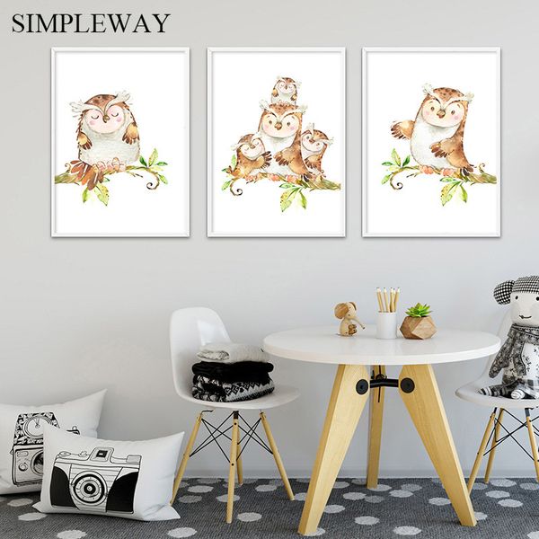 baby nursery woodland animal wall art canvas print cute owl family poster cartoon painting nordic kids child bedroom decoration
baby nursery woodland animal wall art canvas print cute owl family poster cartoon painting nordic kids child bedroom decoration