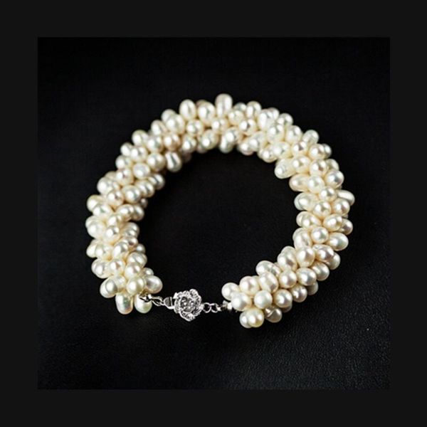 fashion accessories delicate bride wedding wrist jewelry hundreds of beaded crystal strings lush freshwater pearl rose bracelets, Black
fashion accessories delicate bride wedding wrist jewelry hundreds of beaded crystal strings lush freshwater pearl rose bracelets, Black