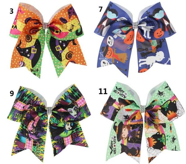 new 12pcs/ 7.5inch halloween cheer bow for kids girls print ribbon elastic hair rope or clip festival party hair accessories, Slivery;white
new 12pcs/ 7.5inch halloween cheer bow for kids girls print ribbon elastic hair rope or clip festival party hair accessories, Slivery;white