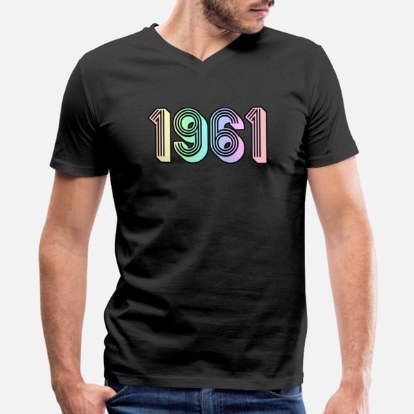 1961 t shirt men printing short sleeve crew neck pattern famous comfortable spring autumn kawaii shirt, White;black
1961 t shirt men printing short sleeve crew neck pattern famous comfortable spring autumn kawaii shirt, White;black