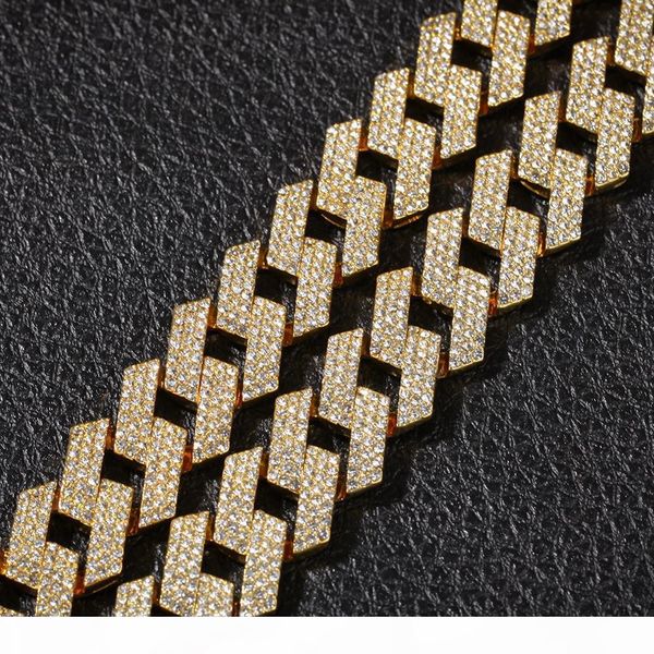 20mm link chains necklace fashion hiphop jewelry 3 row rhinestones iced out necklaces for men, Silver
20mm link chains necklace fashion hiphop jewelry 3 row rhinestones iced out necklaces for men, Silver