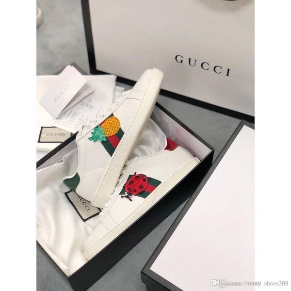 2020 new high-brand-name shoes, ace embroidered sneakers, low-laces, flat bottom, fashionable and comfortable snakeskin
2020 new high-brand-name shoes, ace embroidered sneakers, low-laces, flat bottom, fashionable and comfortable snakeskin