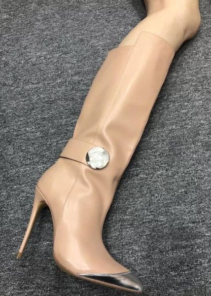 emma king женщины black / nude brand кожа металл toe boots остроконечные колено высокий каблук сапоги размер 35-43
emma king женщины black / nude brand кожа металл toe boots остроконечные колено высокий каблук сапоги размер 35-43