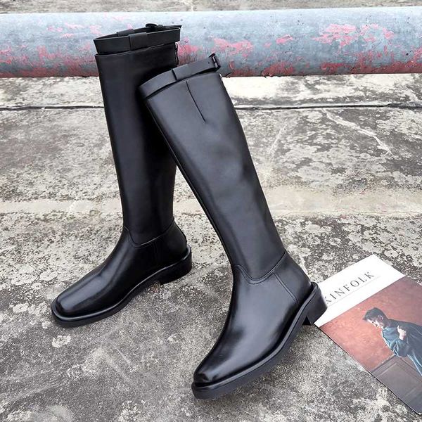 sklfgxzy 2020 new autumn/winter women's knee boots genuine leather women's boots motorcyclists european brands handmade, Black
sklfgxzy 2020 new autumn/winter women's knee boots genuine leather women's boots motorcyclists european brands handmade, Black