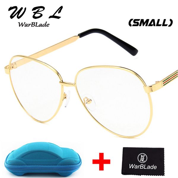 warblade women eyewear gold clear glasses myopia clear frame glasses men spectacle frame lens optical glass, Black
warblade women eyewear gold clear glasses myopia clear frame glasses men spectacle frame lens optical glass, Black