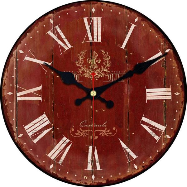 wall clocks rihe retro red roman numerals wooden cardboard clock,silent & non-ticking feature,antique style for kitchen office home
wall clocks rihe retro red roman numerals wooden cardboard clock,silent & non-ticking feature,antique style for kitchen office home